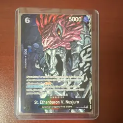 One Piece CCG St. Ethanbaron V. Nusjuro OP13-080 Character Card 5000 Power - Image 1