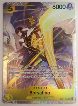 One Piece Borsalino EB04-058 SR Adventure On Kami’s Island OP15-EB04 - Image 1
