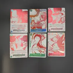 One Piece 3rd Anniversary Treasure Campaign Promo Set of 6 Cards English - Image 1
