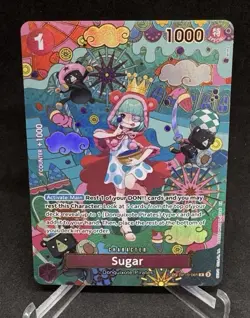 Sugar - OP10-065 (SP) - The Azure Sea's Seven (OP14) One Piece Card Alt Art - Image 1