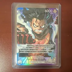 One Piece CCG Imu Alternate Art Leader Card OP13-079 Foil Carrying on His Will - Image 1