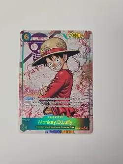 One Piece Monkey D. Luffy SEC OP13-118 Carrying On His Will English - Image 1