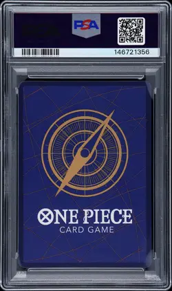 2026 ONE PIECE OP14-EB04-THE AZURE SEA'S SEVEN 3RD ANV-GOLD #051 BUGGY PSA 10 - Image 2