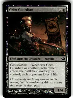 FOIL MTG NM Grim Guardian Journey into Nyx Regular - Image 1