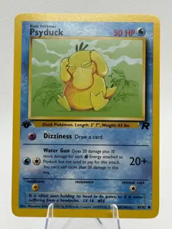 Psyduck - 1st Edition - 65/82 Team Rocket - WOTC - Pokemon TCG - 2000 NM - Image 1