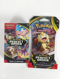 Pokemon TCG Perfect Order Booster Bundle Sealed New - Image 1