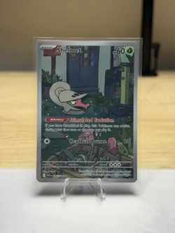 Shelmet 093/086, Illustration Rare, Scarlet & Violet White Flare, Pokemon TCG NM - Image 1