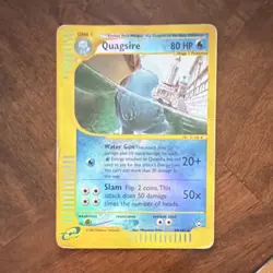 Pokemon Quagsire Aquapolis Reverse Holo Rare 030/147 80 HP Stage 1 English - Image 1