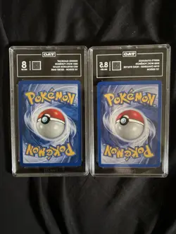 Pokemon TCG 1st Edition Holo Shining Magikarp & Misty's Gyarados Lot - Image 2