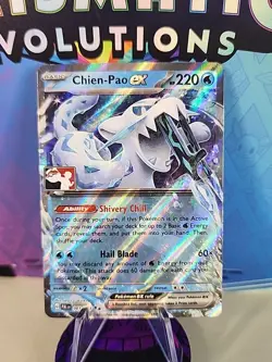 Chien-Pao ex 061/193 NM Play Stamp Pokemon Prize Pack Play Series - Image 1