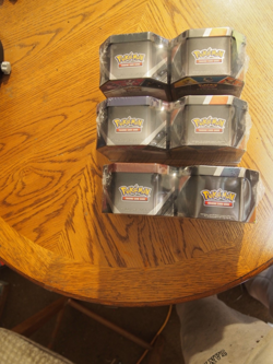Three Pokemon TCG V Heroes Bundle Tin two packs. sealed and unopened - Image 2