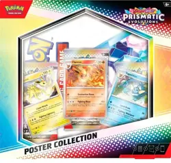 Pokemon TCG Scarlet & Violet Prismatic Evolutions Poster Collection Box - Image 3