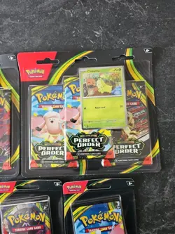 Pokemon Mega Evolution Perfect Order Blister Bundle Factory Sealed - Image 3