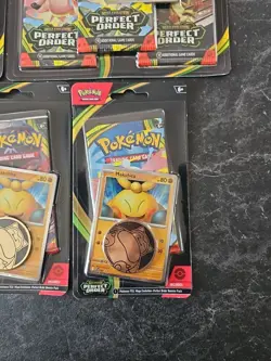 Pokemon Mega Evolution Perfect Order Blister Bundle Factory Sealed - Image 5