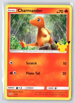 Charmander #009/025 McDonald's 25th Anniversary Promos Pokemon - Image 1