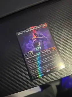 Magic the Gathering Kroxa, Titan of Death's Hunger Serial Numbered 384/500 - Image 4