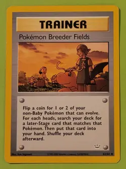 Pokemon Breeder Fields 62/64 Neo Revelation Regular - Image 1