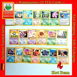 20x Pokemon Karten WOTC Sammlung gemischt div. Set TCG non Holo /U37 - Image 1