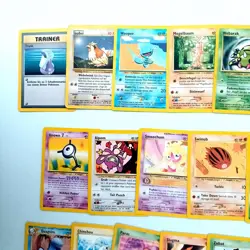 20x Pokemon Karten WOTC Sammlung gemischt div. Set TCG non Holo /U37 - Image 3