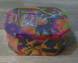 Pokemon TCG Mega Charizard Tin Mega Charizard X ex New Sealed - Image 5