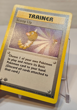 Scoop Up 78/102 Rare 1st Edition Base Set Pokemon 1410 - Image 3