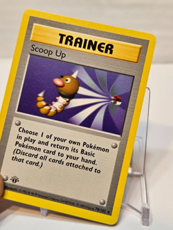 Scoop Up 78/102 Rare 1st Edition Base Set Pokemon 1410 - Image 4