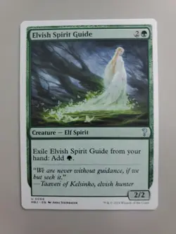 MTG Elvish Spirit Guide Mystery Booster 2 White Border Uncommon - Image 1