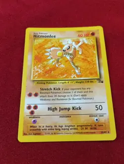 Hitmonlee - 22/62 Fossil - Pokemon TCG - 1999 LP / NM - Image 1