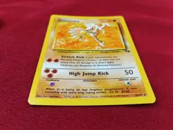 Hitmonlee - 22/62 Fossil - Pokemon TCG - 1999 LP / NM - Image 2