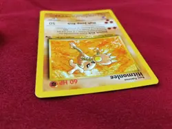 Hitmonlee - 22/62 Fossil - Pokemon TCG - 1999 LP / NM - Image 3