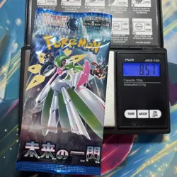 Heavy 8.57g Pokemon Sealed Future Flash Japanese Booster Pack SV4M US Seller - Image 1