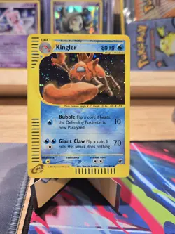 Kingler 15/165 Expedition Base Set Holographic Pokemon TCG English - Image 1