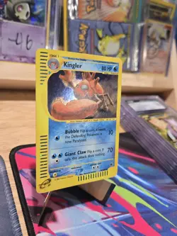 Kingler 15/165 Expedition Base Set Holographic Pokemon TCG English - Image 2