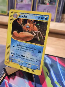 Kingler 15/165 Expedition Base Set Holographic Pokemon TCG English - Image 3