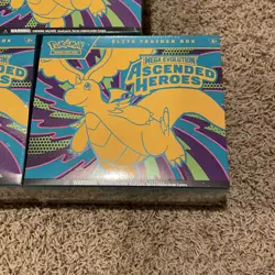 Pokemon Ascended Heroes Elite Trainer Box ETB Lot Of 3 IN HAND BRAND NEW SEALED - Image 2