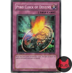 Yugioh Pyro Clock of Destiny PGD-050 Common 1st Edition NM - Image 1