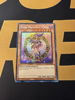* DARK MAGICIAN GIRL * MINT 1ST EDITION PRISMATIC SECRET RARE MP22-EN268 YUGIOH! - Image 1