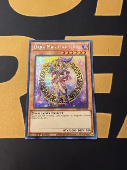 * DARK MAGICIAN GIRL * MINT 1ST EDITION PRISMATIC SECRET RARE MP22-EN268 YUGIOH! - Image 3