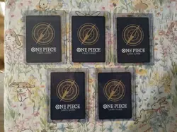 One Piece TCG Monkey D. Luffy SR Card Lot ×5 (OP 02, 07, 12, 14, PRB 02) English - Image 4