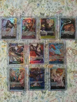 One Piece TCG Super Rare Lot ×10 English (No Duplicates) - Image 1