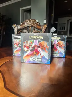 Disney Lorcana Rise Of The Floodborn Illumineer's Trove Set - NEW + IN HAND - Image 1