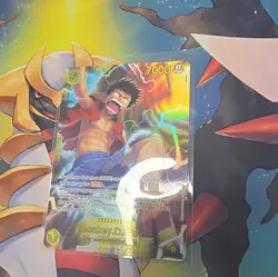 One Piece TCG Op-15-119 SEC Monkey D Luffy English Pack Fresh - Image 1