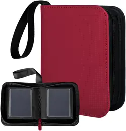 1 Pocket Toploader Binder 40 Pockets One Pocket Mini Trading Card Album,Diamond - Image 1