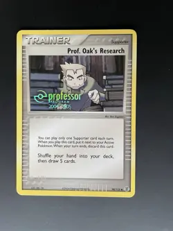Pokemon Prof. Oak's Research Professor Program Promo Card 98/112 Near Mint - Image 1