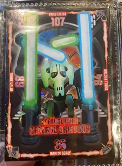 Blue Ocean LEGO Star Wars Series 1 Trading Card - German -#85 - Image 1