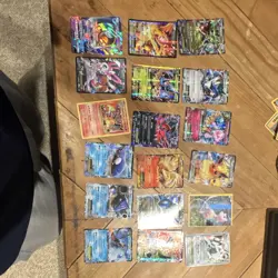 Pokemon TCG Full Art Holo EX GX Lot 20 Cards Charizard Blastoise Sylveon Kyogre - Image 1