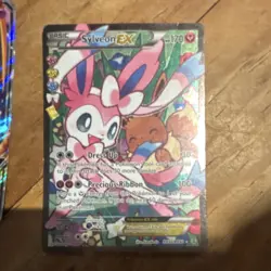 Pokemon TCG Full Art Holo EX GX Lot 20 Cards Charizard Blastoise Sylveon Kyogre - Image 3