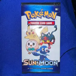 Pokemon Sun & Moon Booster Pack 3 Cards English - Image 1