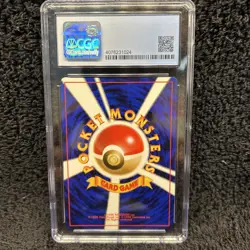 CGC 9.5 GEM MINT Meowth Team Rocket 1st Edition 62/82 Pokemon Card - Image 2