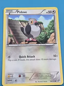 Pidove 84/114 - Black & White - Common - Pokemon Card TCG MP - Image 1